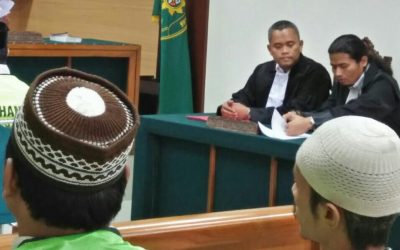 SIDANG PUTUSAN KASUS DUGAAN PENGGELAPAN KARYAWAN PT ALFAMART TBK