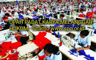 UPAH PADAT KARYA MELANGGAR HUKUM
