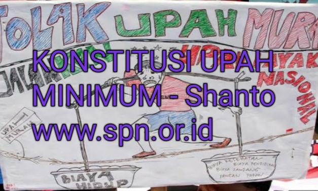 KONSTITUSI UPAH MINIMUM