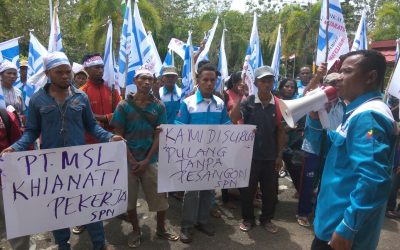 PERLAWANAN BURUH PERKEBUNAN PT MSL