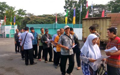 PITA HITAM KEPRIHATINAN UNTUK SOLIDARITAS PEKERJA PT PELANGI CIMANDIRI TEXTILE