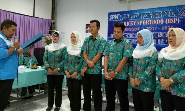 STRUKTUR PENGURUS SPN BARU DI PT RICKY SPORTINDO