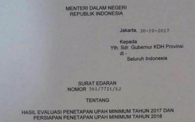 MENTERI DALAM NEGERI PUN IKUT MENGATUR KETENAGAKERJAAN