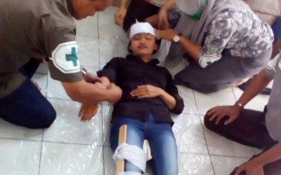LATIHAN SIMULASI BENCANA PT ADI SATRIA ABADI