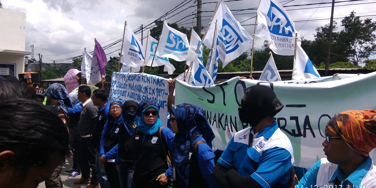 PT DIAMAS STAR DIDUGA MELAKUKAN PRAKTEK UNION BUSTING
