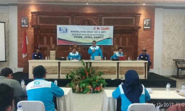 SOSIALISASI DRAFT AD/ART SPN PROVINSI JAWA BARAT