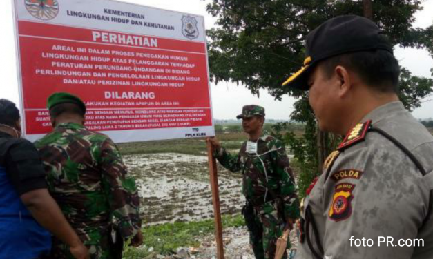 PENUTUPAN TEMPAT PEMBUANGAN LIMBAH MEDIS ILEGAL