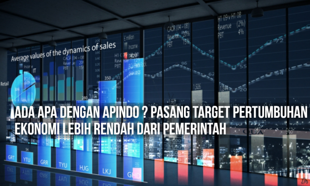 ADA APA DENGAN APINDO ? PASANG TARGET PERTUMBUHAN EKONOMI LEBIH RENDAH DARI PEMERINTAH