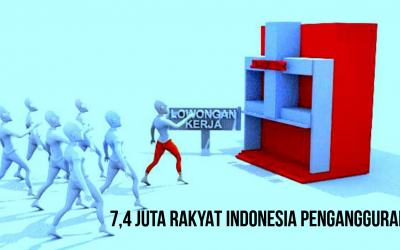 7,4 JUTA RAKYAT INDONESIA PENGANGGURAN