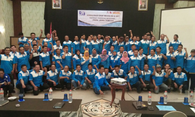 SOSIALISASI DRAFT REVISI AD/ART SPN PROVINSI  JAWA TENGAH