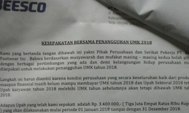 UPAH BURUH TIDAK SEMENTERENG BRANDNYA