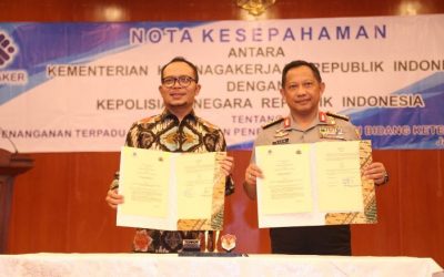 MOU PENCEGAHAN DAN PENEGAKAN HUKUM KETENAGAKERJAAN