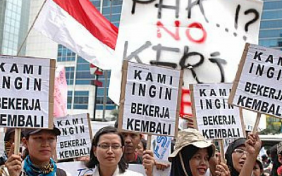 “HANYA 9.822 PEKERJA DI PHK SEPANJANG 2017”