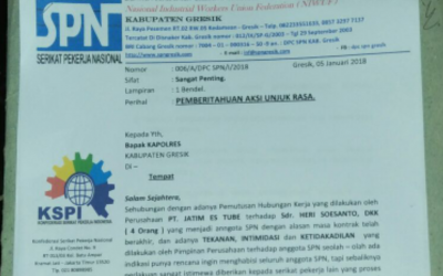 PHK DENGAN ALASAN HABIS KONTRAK TAPI BERBAU UNION BUSTING