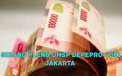 SIDANG PLENO UMSP DEPEPROV DKI JAKARTA 
