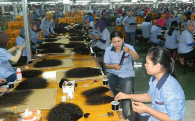 PEREMPUAN PURBALINGGA ADALAH MOTOR INDUSTRI RAMBUT PALSU NO 2 TERBESAR DI DUNIA