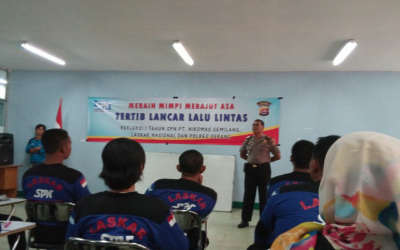 WORKSHOP TERTIB LANCAR LALU LINTAS PSP SPN KAWASAN INDUSTRI PT NIKOMAS GEMILANG