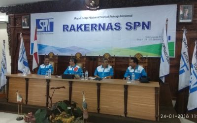 PEMBUKAAN RAKERNAS IV SERIKAT PEKERJA NASIONAL 