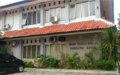 PSP SPN PT TRINUNGGAL KOMARA MEDIASI UMK KE DISNAKER KABUPATEN BOGOR