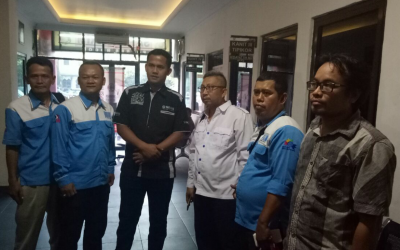 KETUA PSP SPN PT LIEBRA PERMANA MEMENUHI PANGGILAN POLISI