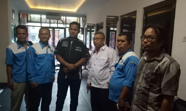 KETUA PSP SPN PT LIEBRA PERMANA MEMENUHI PANGGILAN POLISI