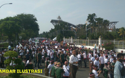 BURUH RIAU TUNTUT UMSK SEKTOR PERKEBUNAN
