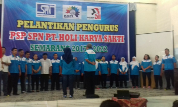 SELAMAT BERGABUNG, PSP SPN PT HOLI KARYA SAKTI