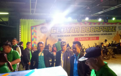 BANJIR DOORPRIZE DI PT NIKOMAS GEMILANG KABUPATEN SERANG