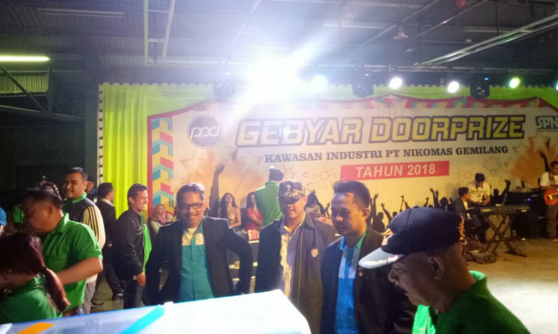 BANJIR DOORPRIZE DI PT NIKOMAS GEMILANG KABUPATEN SERANG