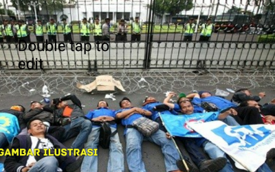 BURUH JABAR MENUNTUT SEGERA DITETAPKANNYA UMSK