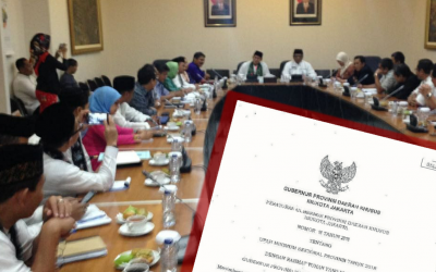UMSP DKI JAKARTA 2018 DITERBITKAN GUBERNUR