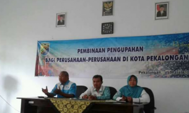 DIPHK SEPIHAK, BURUH PT MKCM MENGADU KE DISNAKER KOTA PEKALONGAN