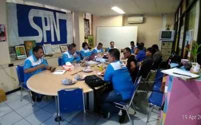 PERSIAPAN DPP SPN JELANG MAY DAY 2018