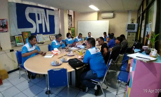 PERSIAPAN DPP SPN JELANG MAY DAY 2018