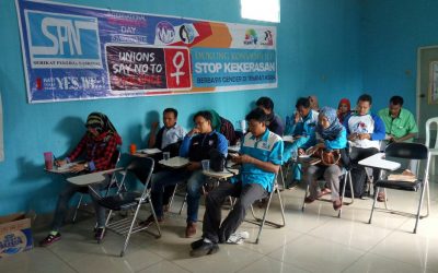 PERSIAPAN SPN JAKARTA UTARA DALAM RANGKA MAY DAY 2018