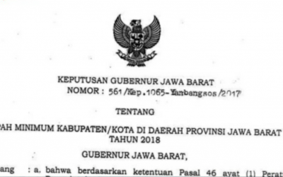 BANDELNYA PERUSAHAAN DI KABUPATEN BOGOR YANG TIDAK JALANKAN UMK