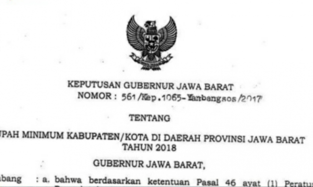 BANDELNYA PERUSAHAAN DI KABUPATEN BOGOR YANG TIDAK JALANKAN UMK