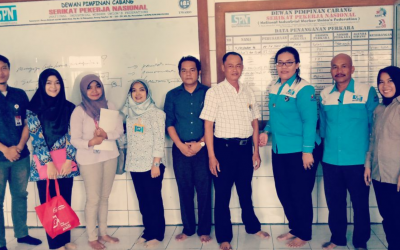AUDENSI DPC SPN KABUPATEN SERANG DENGAN OMBUDSMEN
