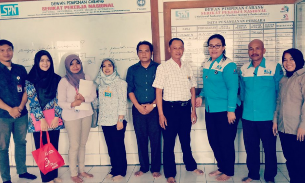 AUDENSI DPC SPN KABUPATEN SERANG DENGAN OMBUDSMEN
