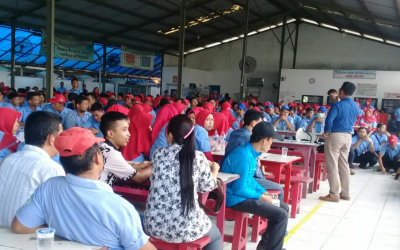 AKSI MOGOK KERJA PSP SPN PT LUNG CHEONG BROTHER INDONESIA