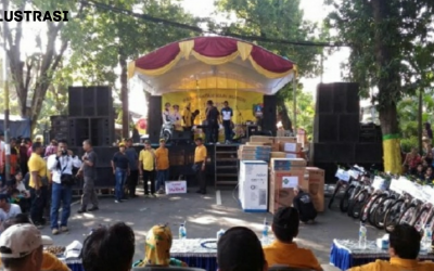 DENGAN DALIH AGAR LEBIH POSITIF, DISNAKER KOTA BANDUNG 1 MEI  MENGGELAR BAKSOS DAN TABLIG AKBAR
