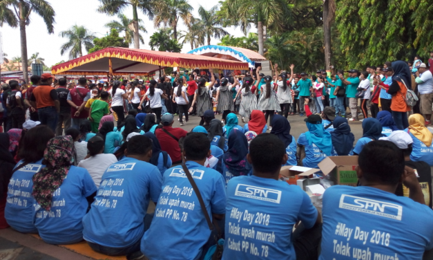 MAY DAY 2018, KAOS KAMI YANG BERAKSI