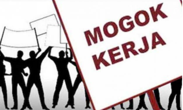 UPAH TELAT, KARYAWAN CV BAS KABUPATEN SUKABUMI MOGOK KERJA