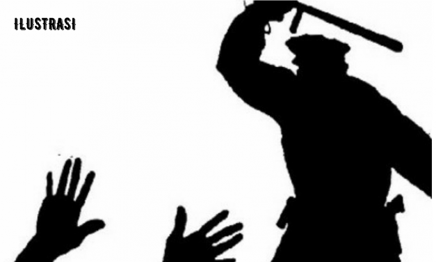 BURUH CV BAS BENTROK DENGAN POLISI