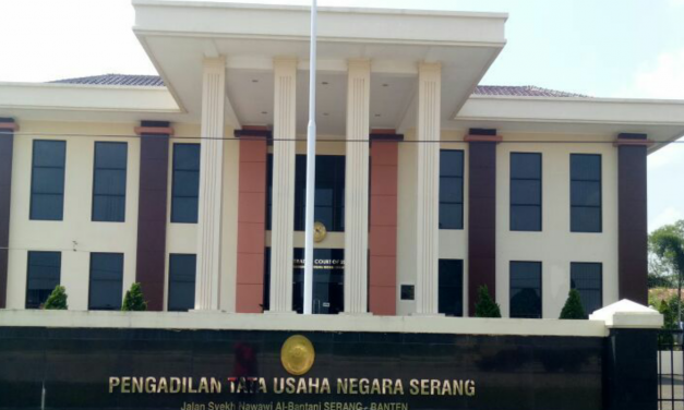 GUGATAN UMSK SEKTOR V KOTA TANGERANG DIKALAHKAN OLEH PTUN SERANG