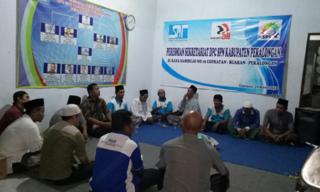 MALAM RENUNGAN MAY DAY 2018 SPN KABUPATEN PEKALONGAN