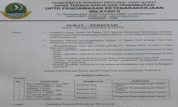 POLEMIK LIBUR LEBARAN BERUJUNG ADUAN KE PENGAWAS KETENAGAKERJAAN