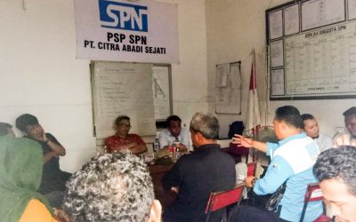KUNJUGAN KERJA PERANGKAT KE PSP SPN PT CITRA ABADI SEJATI