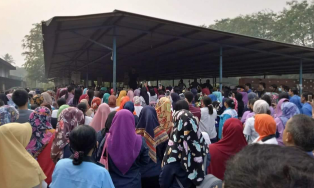 PERUNDINGAN DEADLOCK, PSP SPN PT KAHOINDAH CITRAGARMENT TAMBUN MOGOK KERJA