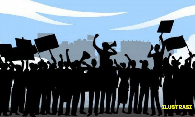 BURUH PT GLOBALINDO AGRO LESTARI PANDEGLANG MOGOK KERJA